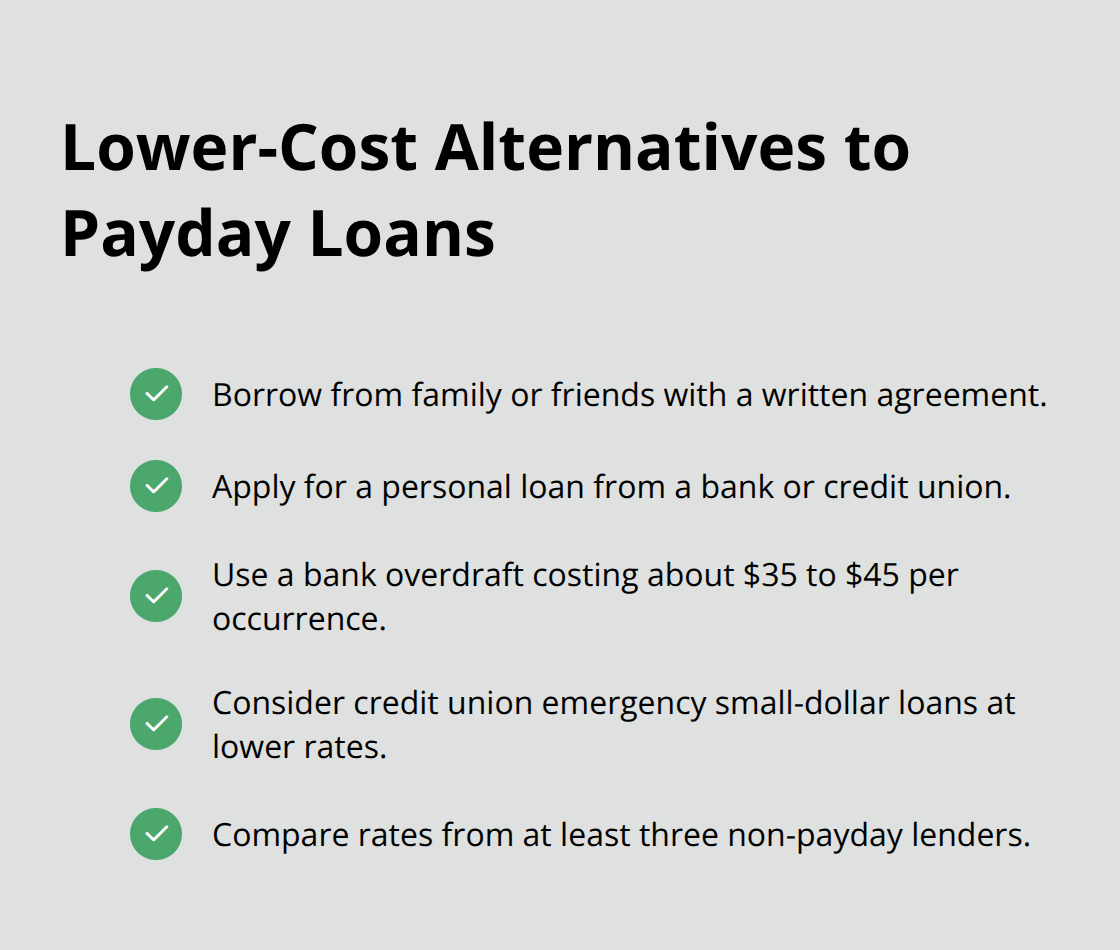 Alternatives that can cost less than payday loans - payday loans Canada guide