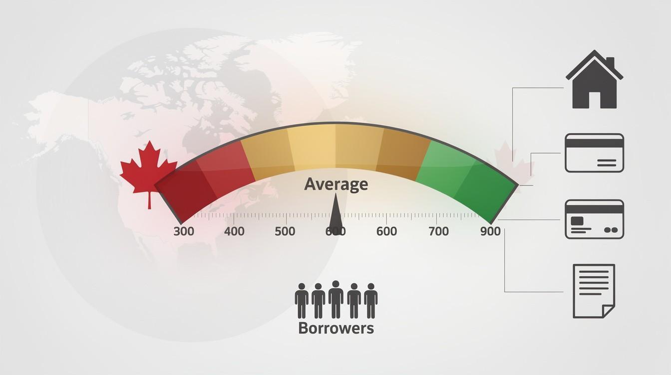 Average Credit Score Canada: What It Means for Borrowers
