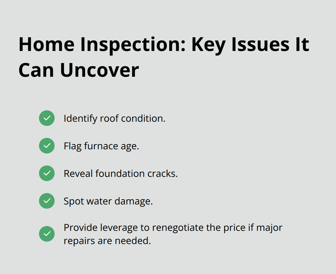 Checklist of common problems a home inspection can reveal - first time homeowner Canada